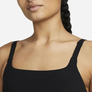 บราโยคะสำหรับผู้หญิงรุ่นใหม่ ระบายอากาศได้ดี รองรับแรงกระแทกสูง ดีไซน์ไร้ตะเข็บ พร้อมโลโก้ด้านหน้า เหมาะสำหรับออกกำลังกายที่ยิม - Product Image 3