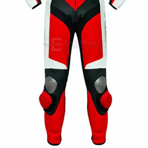 Servicio OEM, Traje de Motocicleta Personalizado 100% Cuero Original, Ropa de Entrenamiento, Traje de Carreras de Motocicleta - Product Image 4