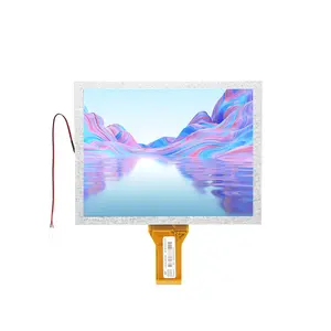 Benutzer definierte 8 "TFT-Displays Helligkeit 300Nits 50Pins TTL anstelle EJ080NA-05B 800 X600 Auflösung Touch panel optional