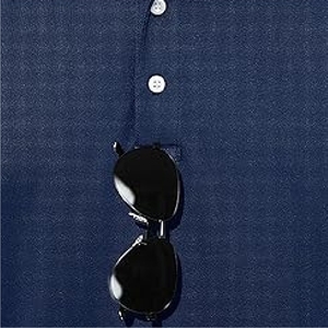 Camisetas de golf para hombre, camiseta Polo de manga corta con estampado de patrones de rendimiento que absorbe la humedad para hombres - Product Image 4
