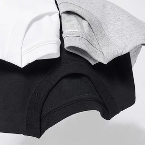 Camiseta de Manga Corta Unisex de Algodón Puro de 180g con Serigrafía Personalizada OEM, Color Sólido Informal para Hombre y Mujer - Product Image 3