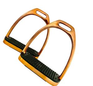 Nouvelle arrivée étriers de cheval en cuir occidental sculpté Design Durable Comfort Grip OEM Factory Export - Product Image 3