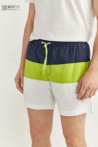 Shorts de sport pour hommes de haute qualité, motif uni, poches zippées, écologiques, pour la course à pied, les entraînements, teinture unie, techniques - Product Image 3