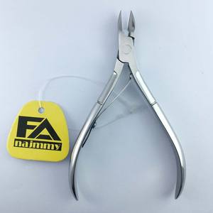 Pinzas para uñas para cutículas, pinzas para uñas profesionales de acero inoxidable de un solo resorte, superventas al por mayor - Product Image 5