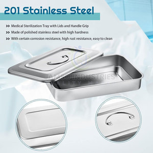 Caja de Almacenamiento para Instrumentos Clínicos, Diseño Compacto para un Fácil Manejo y Organización, Caja para Instrumentos de Grado Médico - Product Image 2