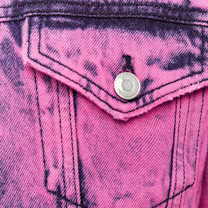 Veste en jean pour femme en coton avec logo personnalisé en gros, respirante, pour usage extérieur, vente en ligne - Product Image 6