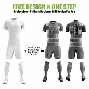 Kit de maillot de football sublimé en polyester respirant à séchage rapide personnalisé de haute qualité uniformes de football pour les clubs d'équipe - Product Image 2