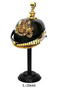 Produits médiévaux vintage Casque en cuir Pickelhaube vert allemand Casque en cuir Collection de casque allemand à vendre à bas prix - Product Image 6