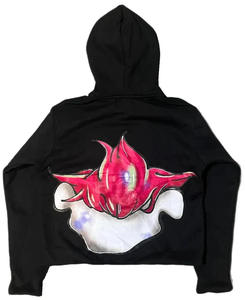 Sudadera con Capucha Personalizada de Invierno 2026, Nueva, con Estampado, de Poliéster/Algodón, Hombros Caídos, Corte Regular, Fabricante - Product Image 3