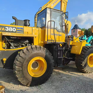 Cargador de ruedas usado de 20 toneladas Komatsu WA380 en excelentes condiciones, cargador usado Komatsu WA380 Ideal para carga de carreteras y sitios - Product Image 3