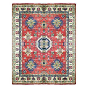 พรมคาซัคถักมือแบบพิเศษ ขนาด 9'9 x 7'9 รุ่น Kz08 - Product Image 1