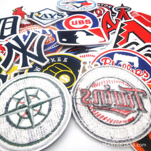 Écusson brodé thermocollant Willie Goode MLB pour casquettes en feutre non tissé - Product Image 3