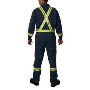 Overol de Seguridad en Oferta, Traje de Trabajo de Algodón, Ropa de Trabajo Industrial para Mecánicos y Electricistas - Product Image 4