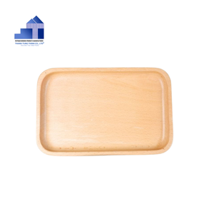 Plateau de service en bois naturel fait main, écologique, durable, moderne et luxueux pour la décoration de la cuisine des restaurants, Vietnam - Product Image 1