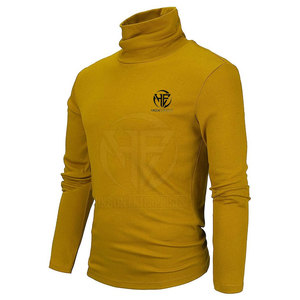 Classic Casual Top Warm <b>Neck</b> Design Soft Touch Fabric Full Sleeves for Seasonal <b>Men</b> <b>Turtle</b> <b>Neck</b> Shirt - Product Image 3