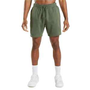 2023 <b>Men's</b> Comfort Fitness Mesh <b>Shorts</b> Custom Logo Printed Solid Pattern <b>Elastic</b> <b>Waistband</b> Sublimation <b>Shorts</b> - Product Image 1