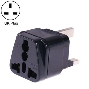 Portable Universal Travel Charger with <b>UK</b> <b>Adapter</b> Socket and Black Fuse for Travel - Product Image 1