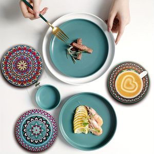 Juego de posavasos de madera de alta resistencia, creado para ofrecer un diseño elegante y una protección duradera de la superficie diariamente. - Product Image 3