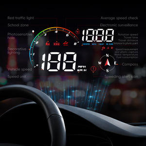 HUD M24 2025 para <span class=keywords><strong>Auto</strong></span>, Pantalla Digital con Proyección de Velocidad GPS en el Parabrisas, Velocímetro Universal para <span class=keywords><strong>Auto</strong></span> - Product Image 2