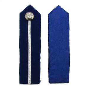 Patchs de col en tissu brodé 3D de feuille noire jaune écarlate personnalisés avec strass pour décorations d'uniforme - Product Image 3