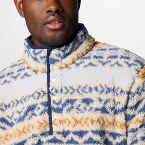 À la mode à la mode en plein air hommes polaire sweat impression personnalisée à manches longues hommes polaire sweat - Product Image 5