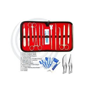 Anatomie Medische Student Dissectie Kit Chirurgische Instrumenten Kit Roestvrij Staal Basis Geavanceerde Dissectie Kits