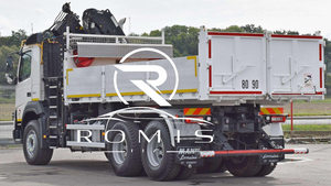 Vol-vo FMX 460 Camion Ribaltabile con Gru ATLAS 172.3E da 5,40m, 6x4 - Product Image 4