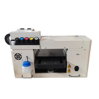 Harga murah Digital Inkjet Uv mesin cetak casing telepon kayu A3 Led Uv Flatbed Printer