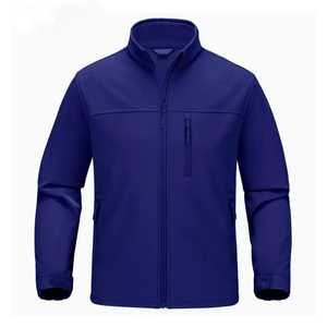 Chaqueta de moto blindada Softshell para hombre, forro polar transpirable a prueba de viento, coderas extraíbles para los hombros, ajuste elegante para todos - Product Image 2