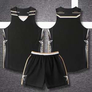 Personnalisé Personnalisable Pas Cher 100% Polyester Réversible Basketball Jersey Respirant Formation Basketball Uniforme Ensemble pour Hommes - Product Image 5