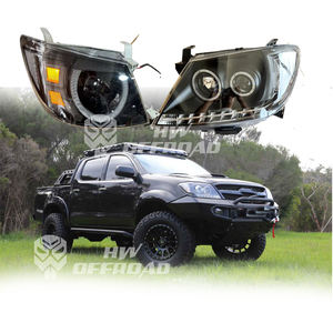 Faro Delantero con Proyector LED y DRL para Camioneta Auto para Hilux <span class=keywords><strong>Vigo</strong></span> 2005-2011 2005 2006 2007 2008 2009 2010 2011 - Product Image 1