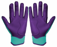 Guantes de Béisbol de Cuero Premium, Ajuste Estándar para Softbol, Cierre de Gancho y Bucle Antideslizante, Servicio OEM Personalizable