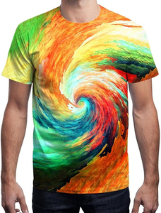 Camiseta de Verano Casual 100% Algodón, Nuevo Diseño OEM, Tejida, Cuello Redondo, Camiseta Sublimada para Hombre, Hecha en Pakistán, 2025 - Product Image 6