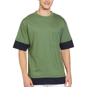 เสื้อยืดคอกลมผู้ชาย คุณภาพเยี่ยม ผ้าฝ้าย 100% เนื้อหนา พิมพ์ลายโลโก้ตามสั่ง ไซส์ใหญ่พิเศษ - Product Image 1