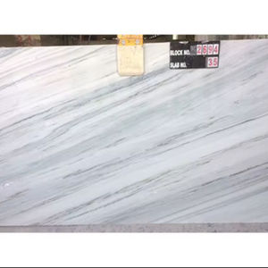 Mármol Blanco a Precio de Fábrica, Losa Grande con Vetas Grises, Material Natural para Proyectos Comerciales, Vestíbulos de Hoteles, Comedores, Revestimiento de Paredes y Pisos Interiores - Product Image 1