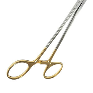 Venta al por mayor Heaney soporte de aguja fórceps instrumentos quirúrgicos de acero inoxidable TC carburo de tungsteno insertar 24cm Heaney soporte de aguja - Product Image 5