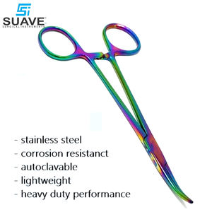 12.7 ซม.หลายสีรุ้งสแตนเลสสตีลคีมผ่าตัดคุณภาพระดับพรีเมียมอัตโนมัติโดย SUAVE เครื่องมือผ่าตัด - Product Image 4