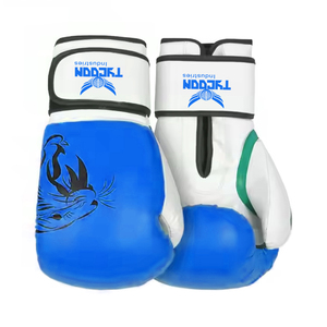 Guantes de boxeo Wining Logotipo personalizado Hecho con cuero de vaca genuino Guantes de boxeo ganadores profesionales - Product Image 3