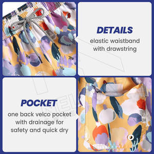 Pantalones cortos de playa para hombre de diseño personalizado recién llegados precio al por mayor ropa de playa pantalones cortos para hombre hechos en Pakistán - Product Image 5