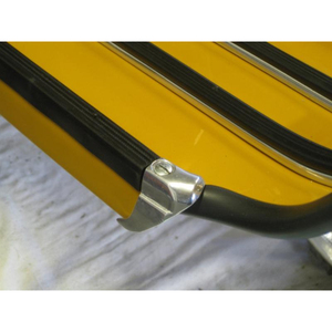 Embouts en caoutchouc pour protection du bas de jambes - "Shark Teeth" - Lambretta DL / GP - Product Image 2