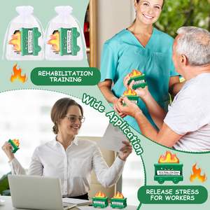 Mini balles anti-stress en forme de benne à ordures, lot de jouets de soulagement de la pression inspirants, cadeau amusant à presser pour <span class=keywords><strong>les</strong></span> employés, <span class=keywords><strong>les</strong></span> collègues et le personnel - Product Image 6
