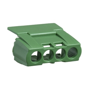 Per SCHNEIDER ELECTRIC 13581 IP2 Coperchio Verde per Morsettiera a 4 Fori - Product Image 1