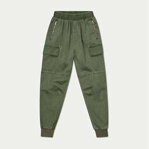 Pantalon décontracté pour homme 100% coton, coupe droite, taille élastique, coupe ample, motif rayé, pour le fitness en plein air, style streetwear - Product Image 1