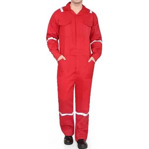 Overoles de Seguridad de Algodón al por Mayor de Fábrica 2026, Logotipo Personalizado, Uso Industrial, MOQ Bajo de 5 Conjuntos, Uniformes de Trabajo, Uniformes de Construcción - Product Image 1