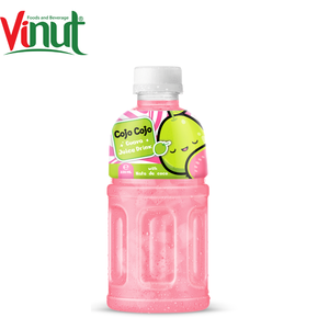 Nata De Coco con jugo de guayaba Rosa Producto de primera selección Diseño de muestra gratis Etiqueta privada Entrega rápida con servicio OEM ODM - Product Image 1