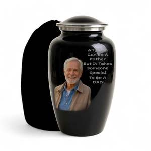 Urnes funéraires en métal gravées |   Finition artisanale de haute qualité |   Fournisseur en gros d'usine - Product Image 1