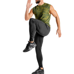 Camiseta sin mangas de algodón con estampado de verano para hombre, ropa de gimnasio de secado rápido, transpirable, con cuello en V, personalizable, deportes Umsomu de alta calidad - Product Image 4