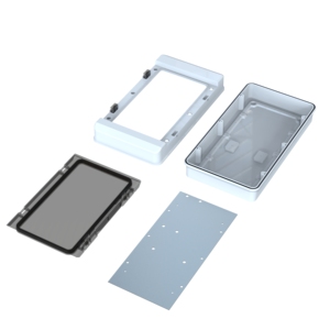 Boîte de distribution IP65 étanche, blanche, moulée par injection, en plastique ABS, pour montage en surface, boîte de jonction PC 235x435x115 mm Yavuz Pano - Product Image 4