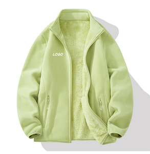 Chaqueta de lana Sherpa de manga larga con cuello levantado para mujer, chaqueta acolchada de poliéster impermeable de invierno para mujer de calidad Premium para mujer - Product Image 5