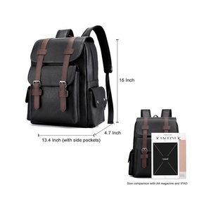Bolso de hombro de cuero funcional para hombre con artesanía duradera y construcción ligera, perfecto para la Oficina diaria y el estilo informal - Product Image 4